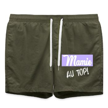 OMA. MUTTERTAG - Badeshorts - Olive - Vorne