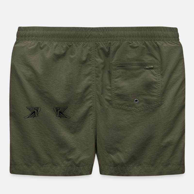 Design 14 (Flügelset, weit) Badeshorts