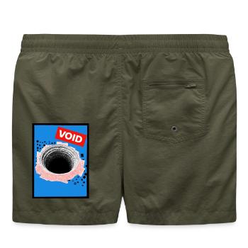 VOID - Badeshorts - Olive - Hinten