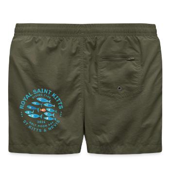 Royal Saint Kitts Tauchen 2026 - Badeshorts - Olive - Hinten