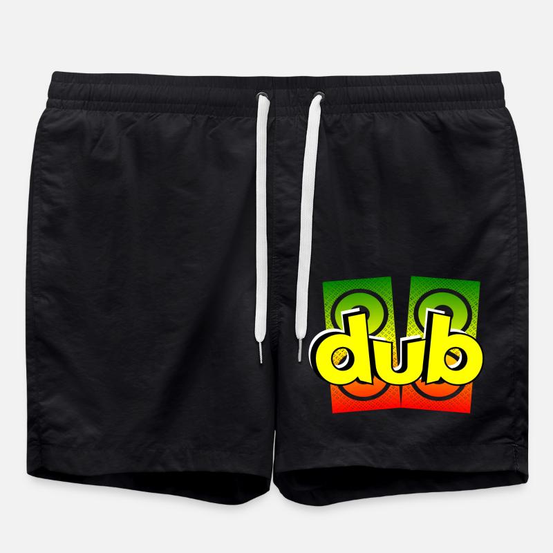 Dub - Badeshorts - Schwarz