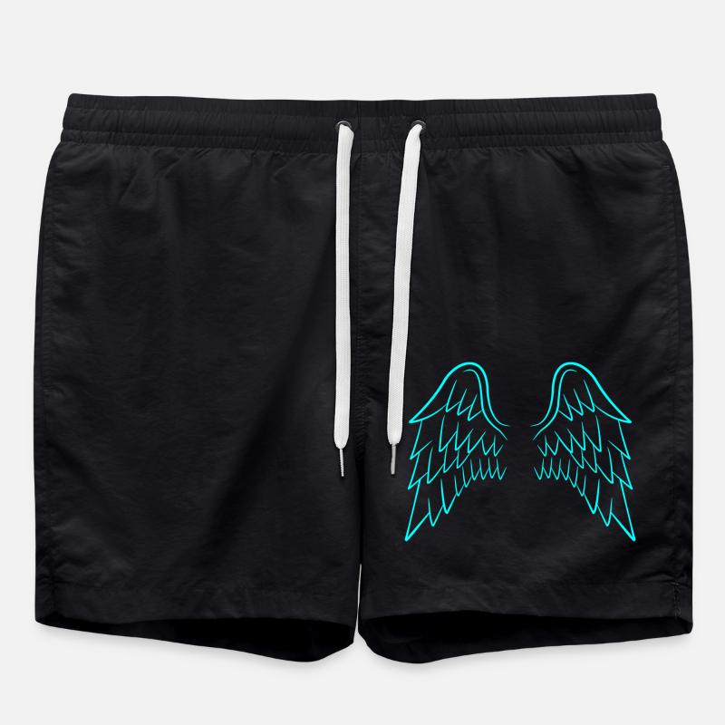 Ailes d'ange ailes - Short de bain - noir
