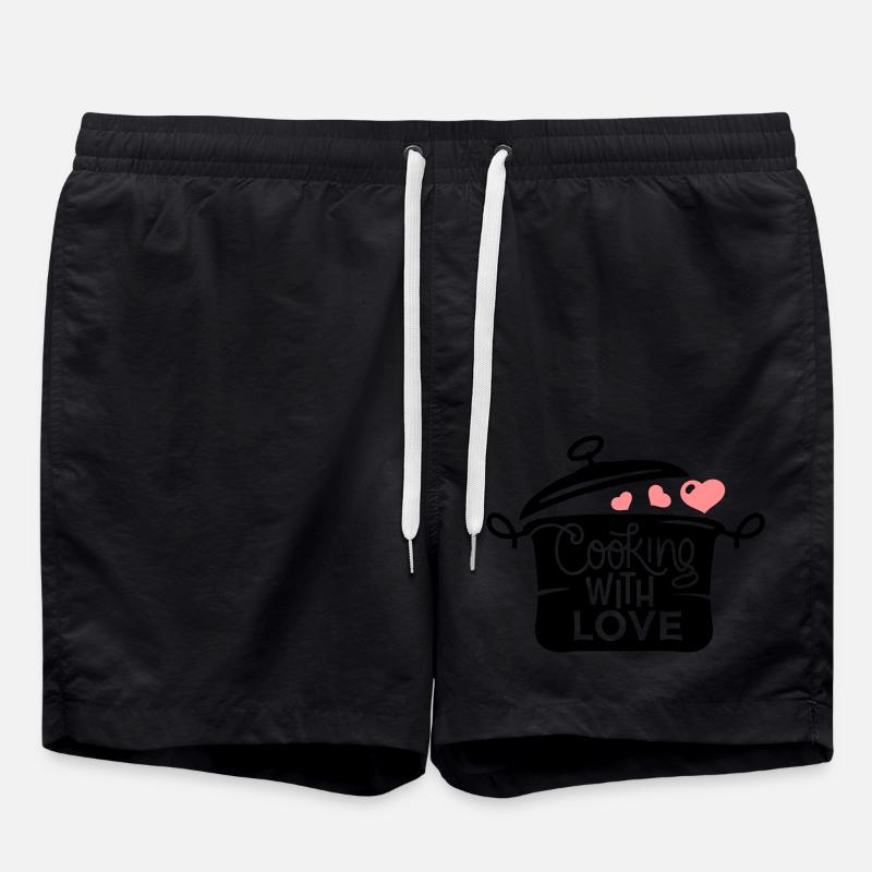 Kitchen cooking - Swim Trunks - black