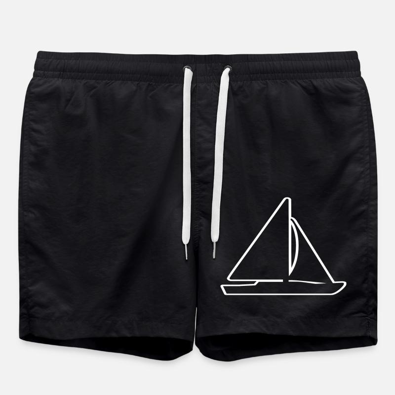 Sail - Swim Trunks - black