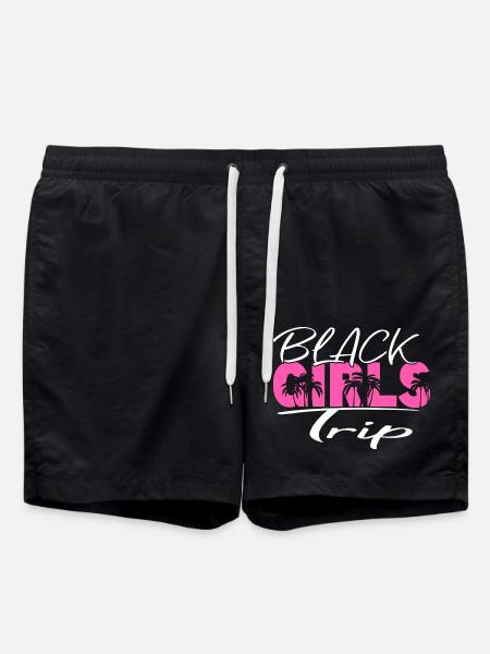 Black Girls Trip - Swim Trunks - black