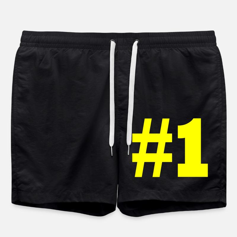 #1 - Swim Trunks - black