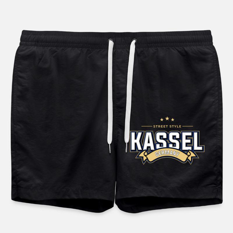 Kassel - Badeshorts - Schwarz