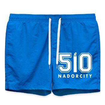 Plaque d’immatriculation Nador ا 50 - Short de bain - cobalt blue - Devant