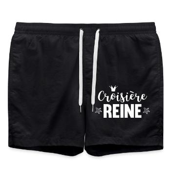 Croisière Pure Cruise Queen Cruise Cadeau - Short de bain - noir - Devant - AI Model Male 185 light (185cm)
