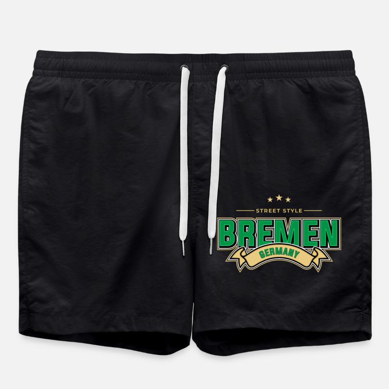 Bremen - Badeshorts - Schwarz