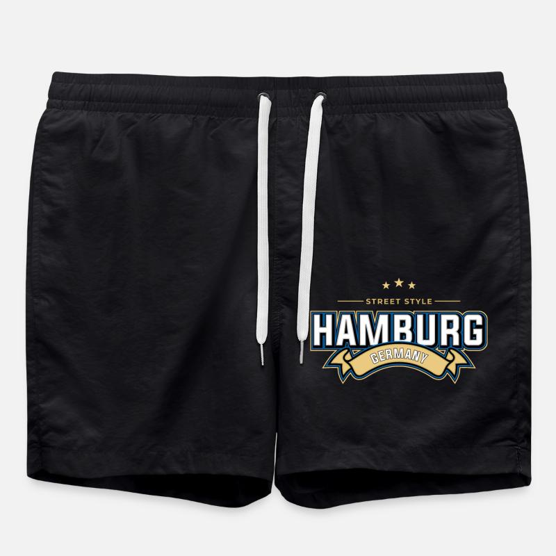 Hambourg - Short de bain - noir