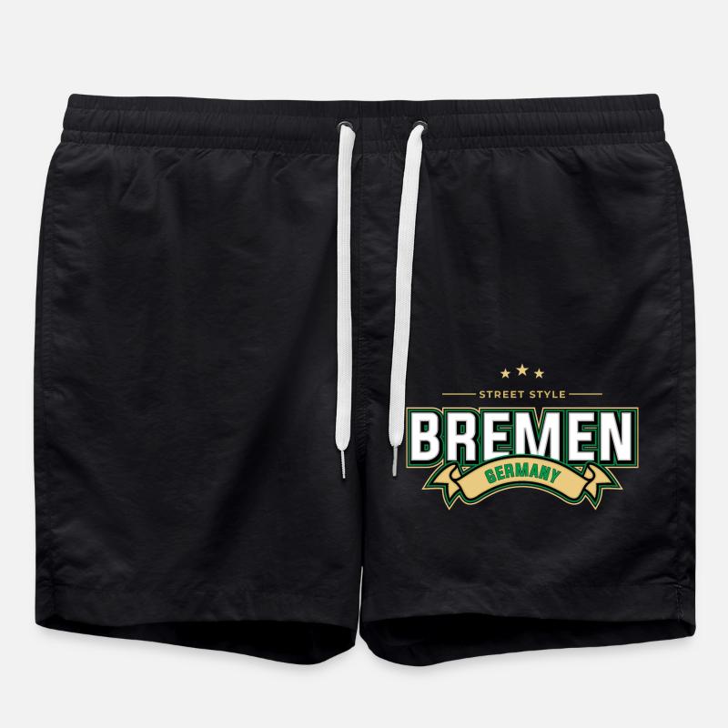 Bremen - Badeshorts - Schwarz