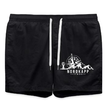 NordKapp North North Cape - Swim Trunks - black - Front - AI Model Male 185 light (185cm)