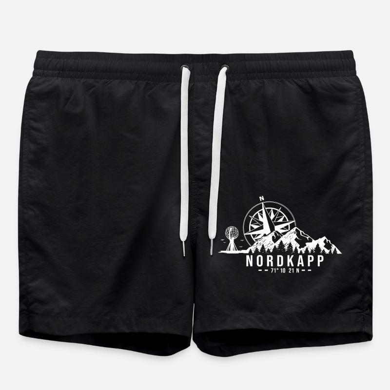 NordKapp North North Cape - Swim Trunks - black