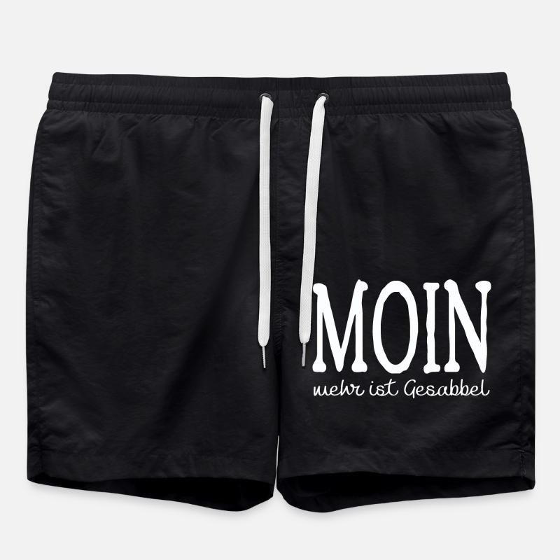 HELLO - Swim Trunks - black