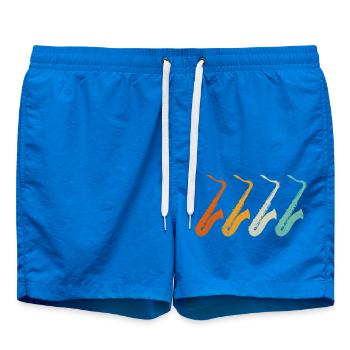 Sax saxophone saxophone - Short de bain - cobalt blue - Devant
