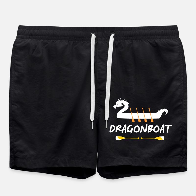 Éléments de bateau dragon - Short de bain - noir