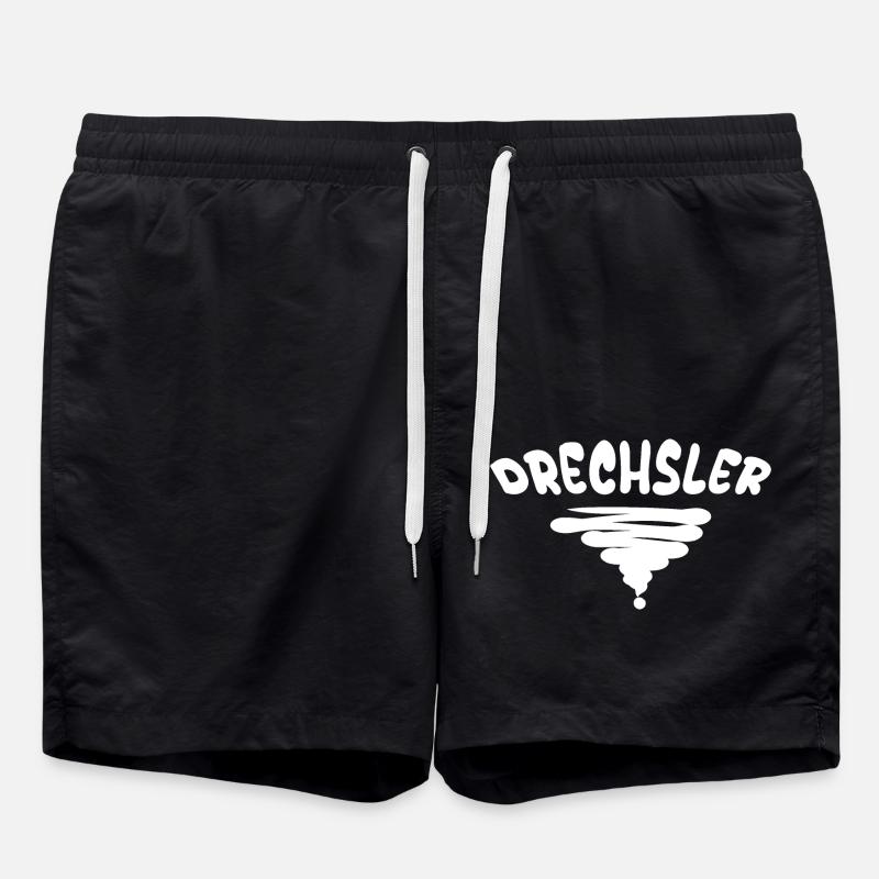 Occupation Woodturner - Swim Trunks - black