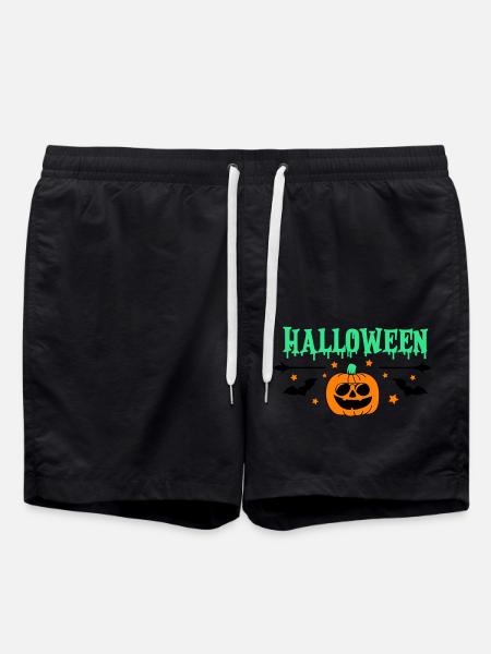 Halloween - Short de bain - noir