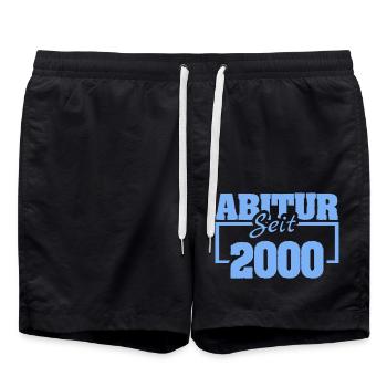 Abi 2000 - Swim Trunks - black - Front - AI Model Male 185 light (185cm)