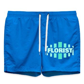 Florist as a profession - Swim Trunks - cobalt blue - Front