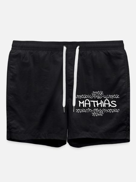 Gift for Mathias - Swim Trunks - black