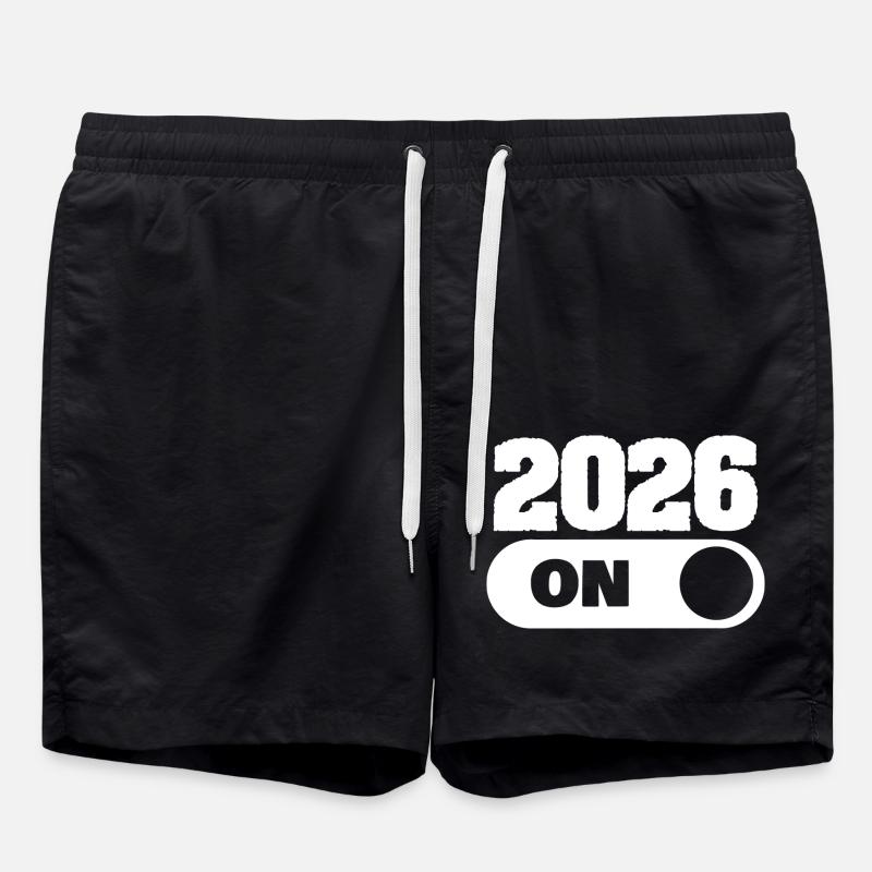 Year 2026 - Swim Trunks - black
