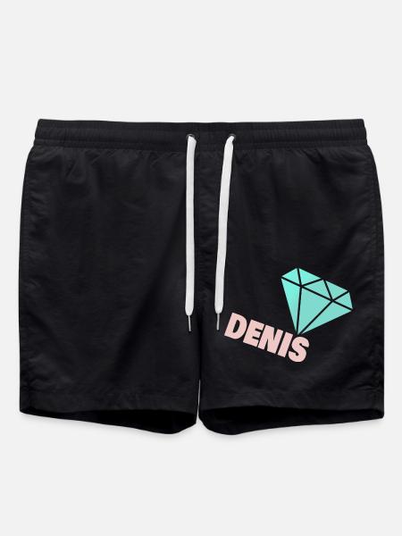Gift for Denis - Swim Trunks - black
