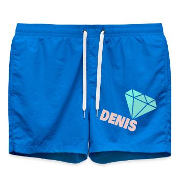 Gift for Denis - Swim Trunks - cobalt blue - Front