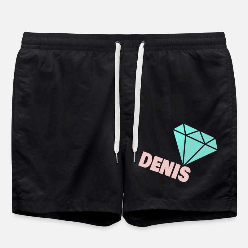 Gift for Denis - Swim Trunks - black
