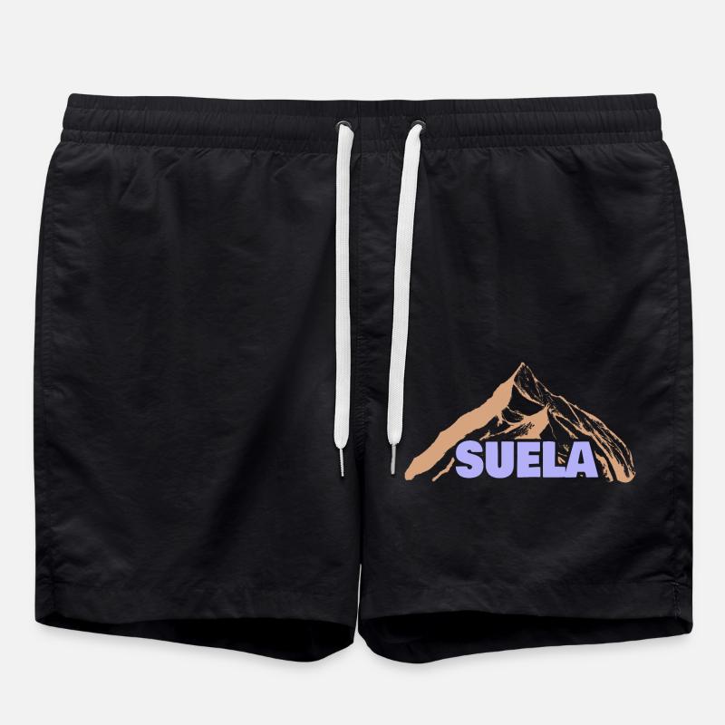 Geschenkidee Suela - Badeshorts - Schwarz