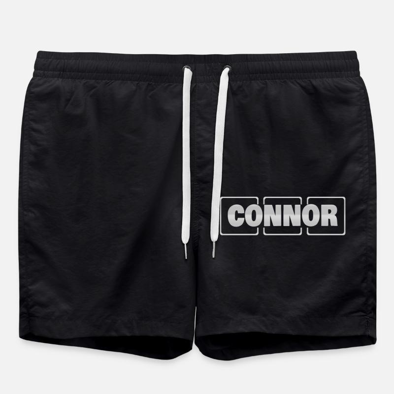 Geschenkidee Connor - Badeshorts - Schwarz