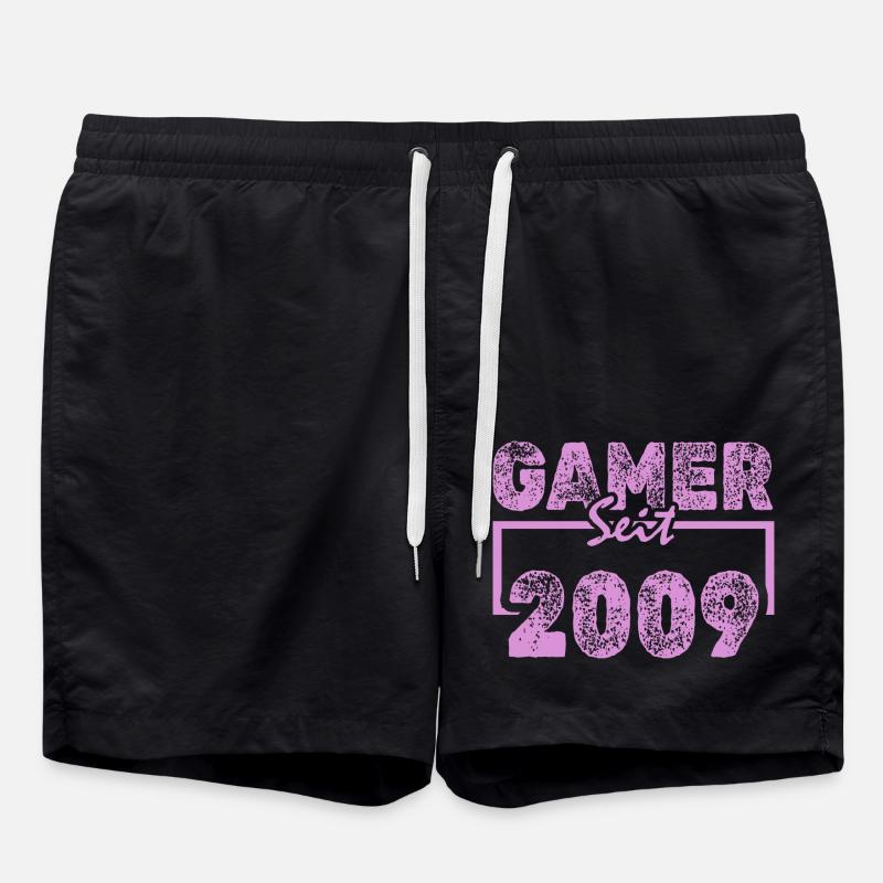 Playing games 2009 - Swim Trunks - black