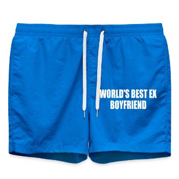 worlds best ex boyfriend - Badeshorts - Cobalt blue - Vorne