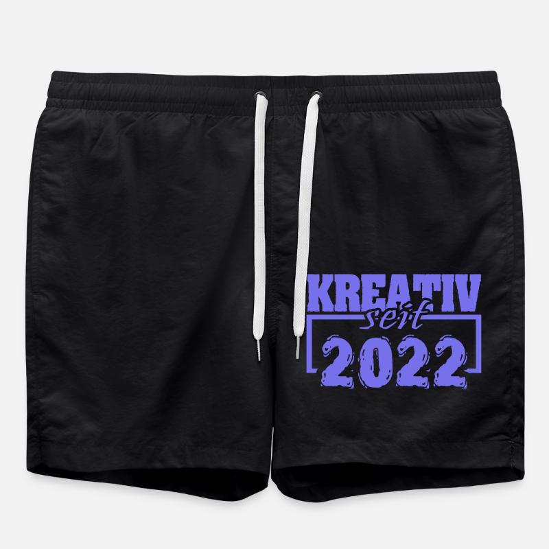 Peintre 2022 - Short de bain - noir
