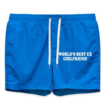 worlds best ex girlfriend - Badeshorts - Cobalt blue - Vorne