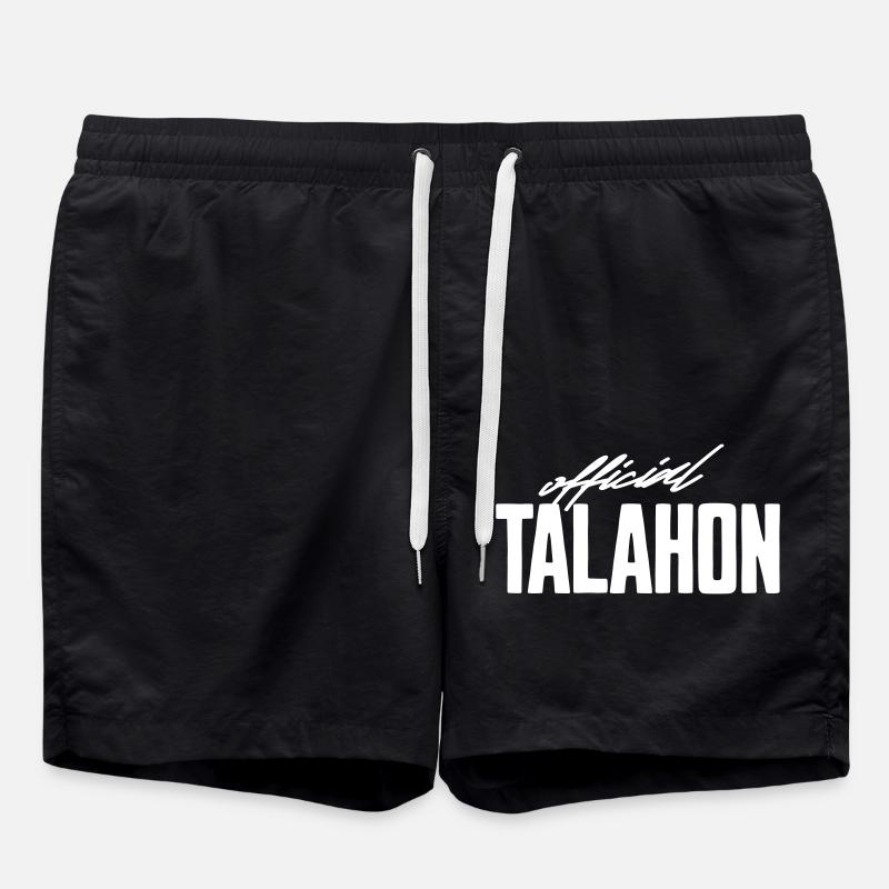Talahon officiel - Short de bain - noir