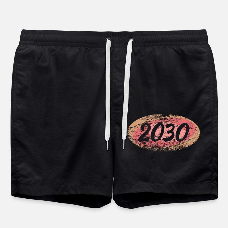 2030 - Swim Trunks - black