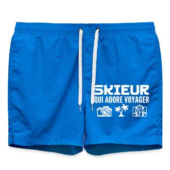 Voyageurs & Skieurs : Passion & Découverte - Short de bain - cobalt blue - Devant