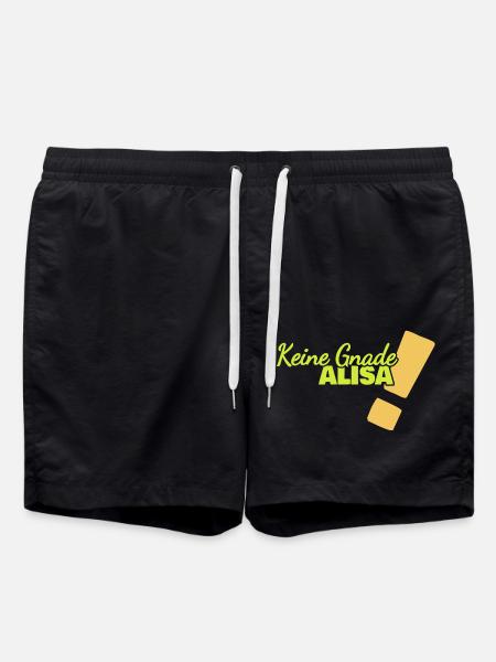 Gift for Alisa - Swim Trunks - black