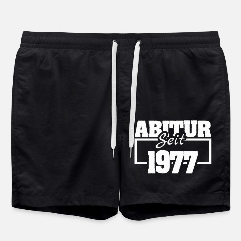 1977 - Swim Trunks - black