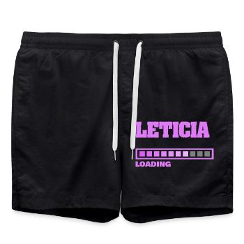 Leticia - Swim Trunks - black - Front - AI Model Male 185 light (185cm)