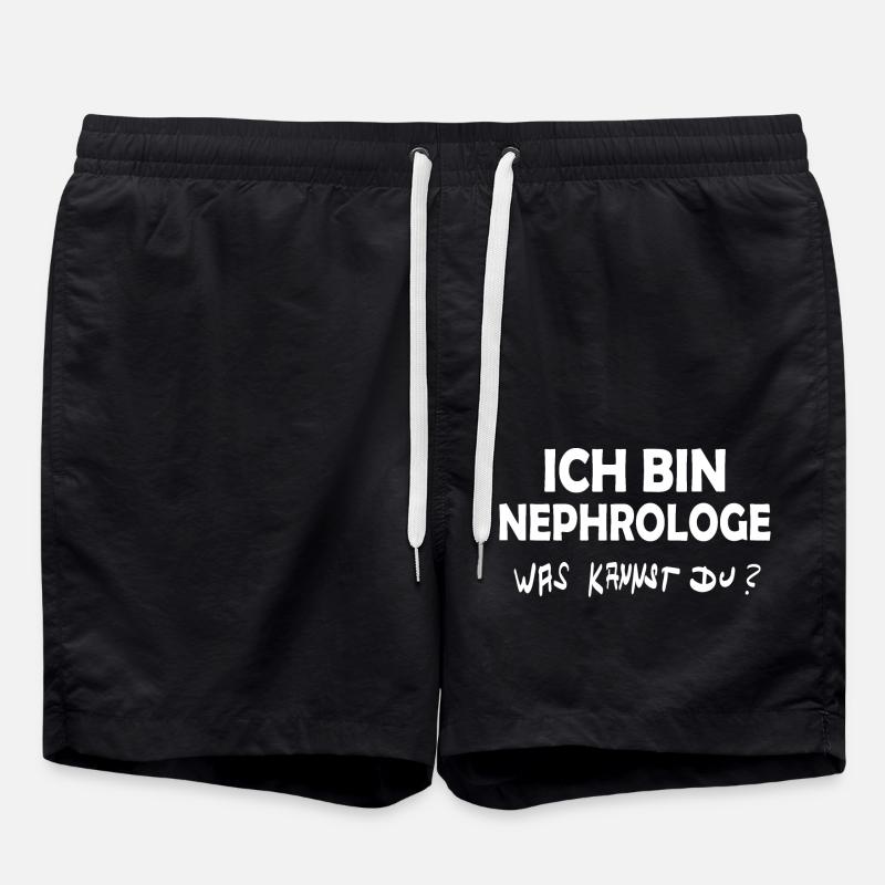 Occupation: Nephrologist - Swim Trunks - black