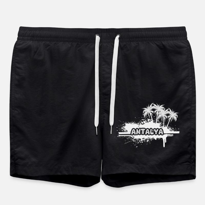 Antalya - Swim Trunks - black