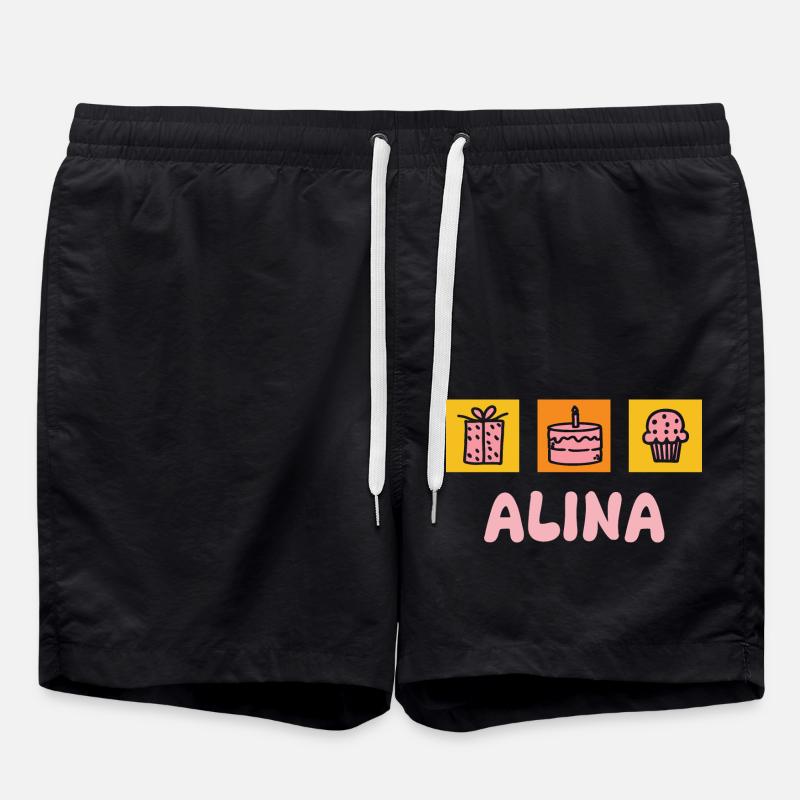 Alina comme prénom - Short de bain - noir