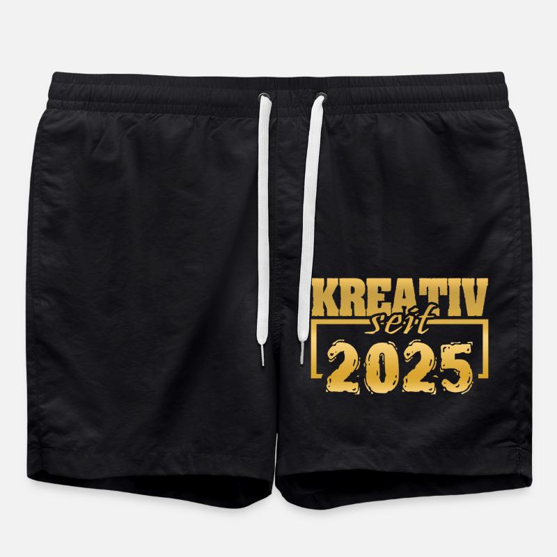 Web Designer 2025 - Swim Trunks - black