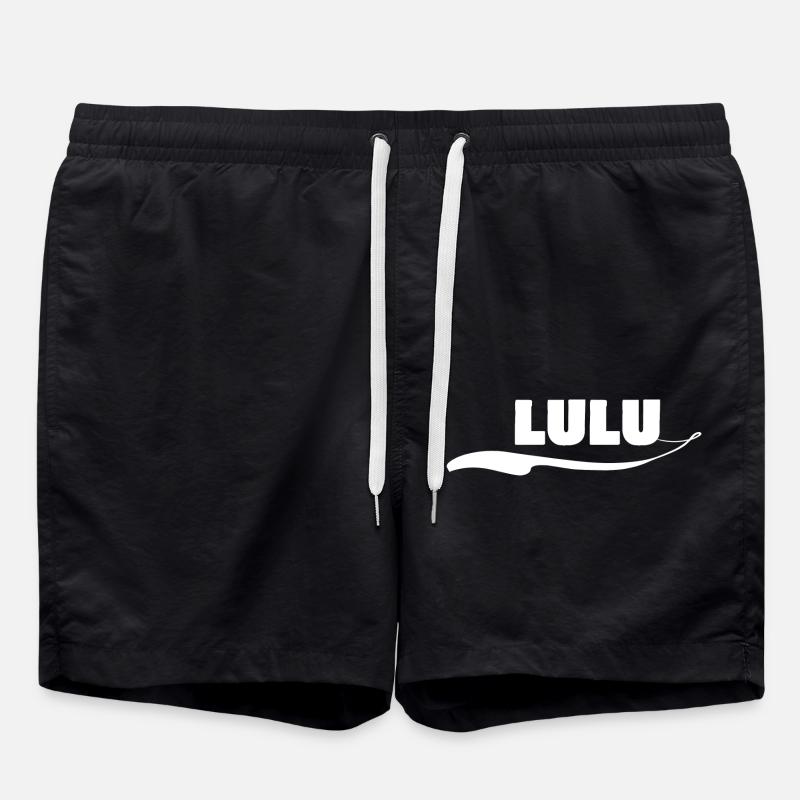 Prénom lulu - Short de bain - noir