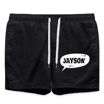 Jayson Jayson - Swim Trunks - black - Front - AI Model Male 185 light (185cm)