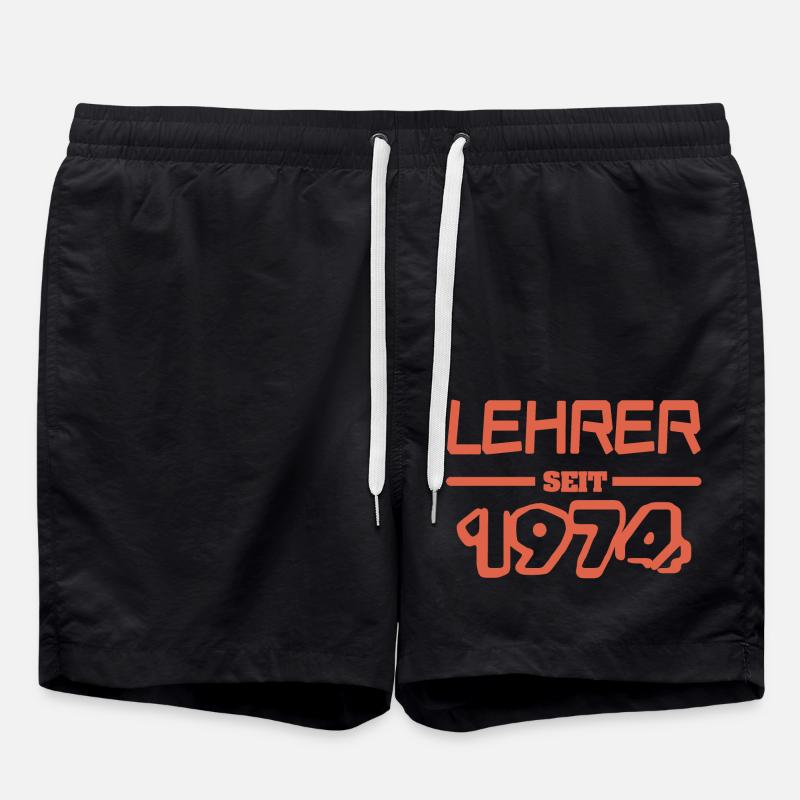 1974 - Swim Trunks - black