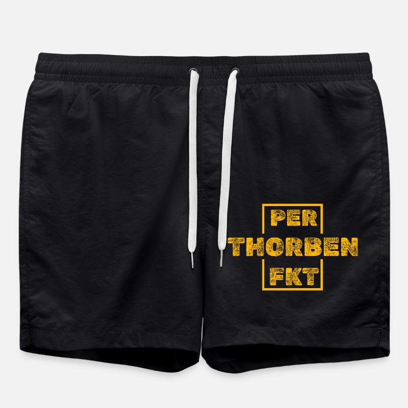 Thorben - Swim Trunks - black